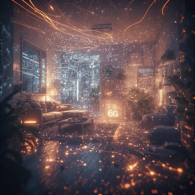 Sala com tecnologia 6G