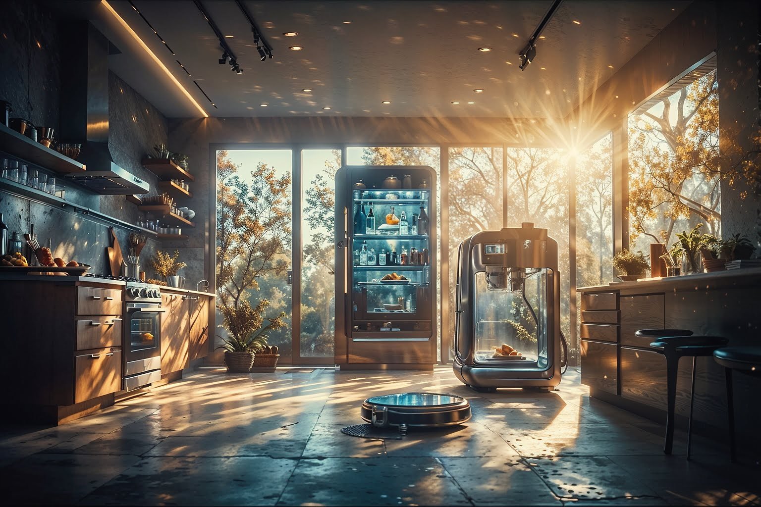 Cozinha Inteligente do Amanhã: O Futuro Já Está Batendo à Porta