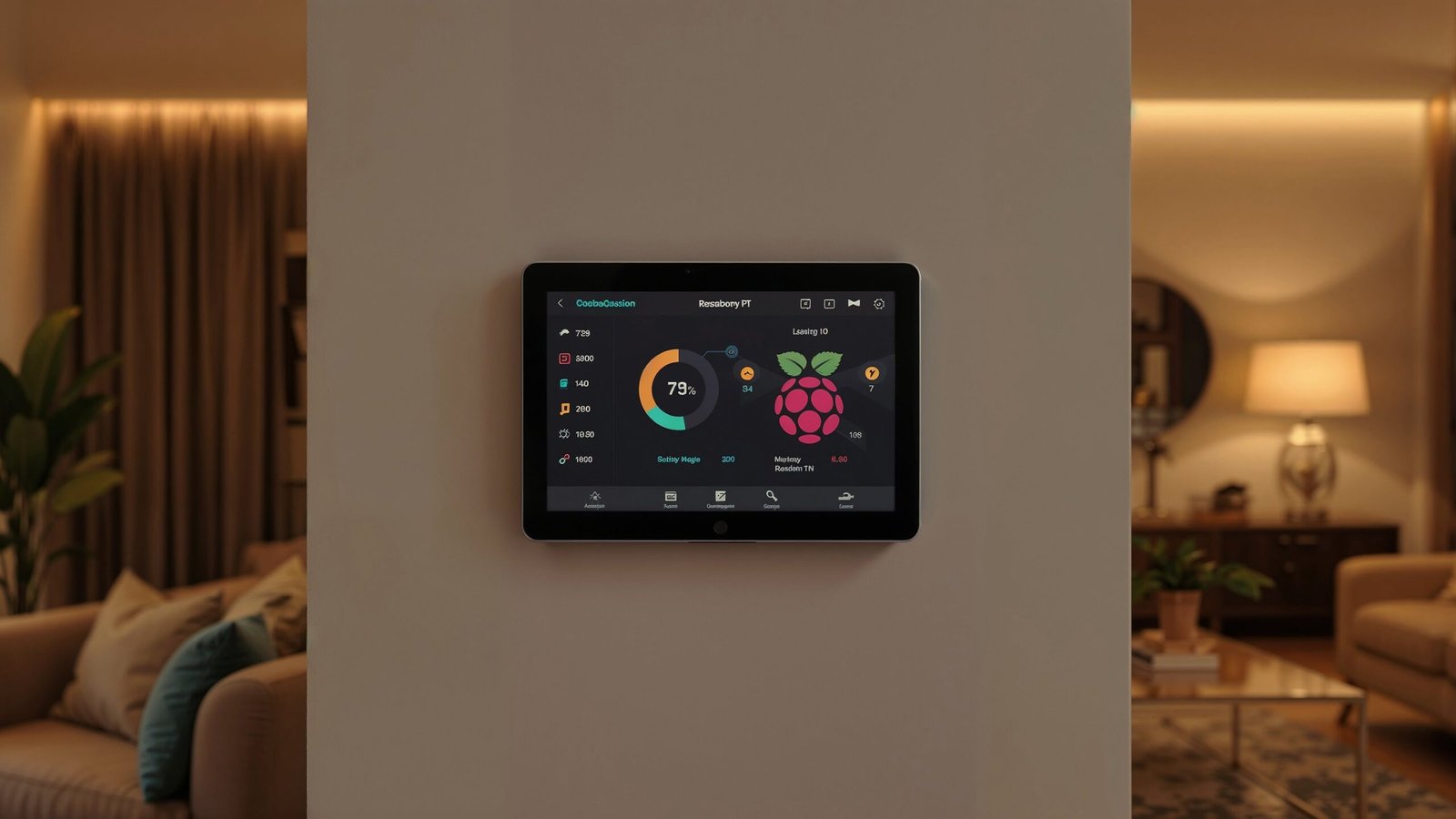 Tutorial: Painel de Controle com Raspberry Pi 5