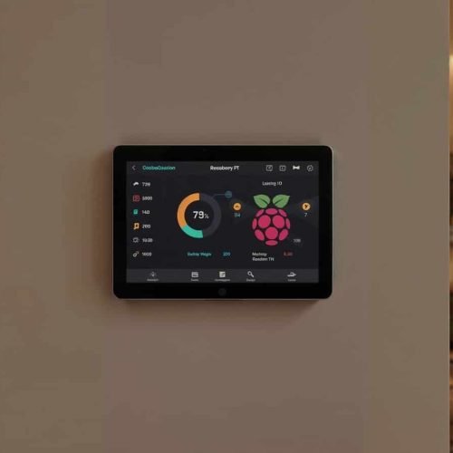 Tutorial: Painel de Controle com Raspberry Pi 5
