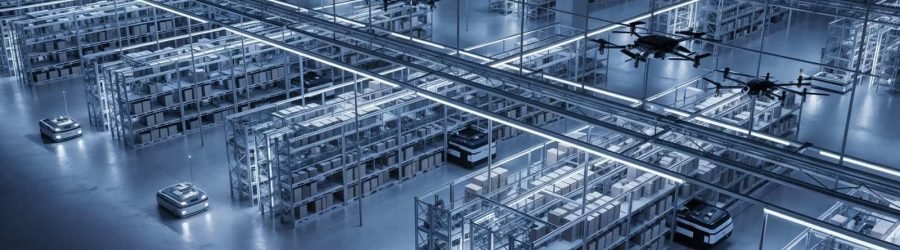 AGVs e Drones: Como a Automação Logística Ganha Força